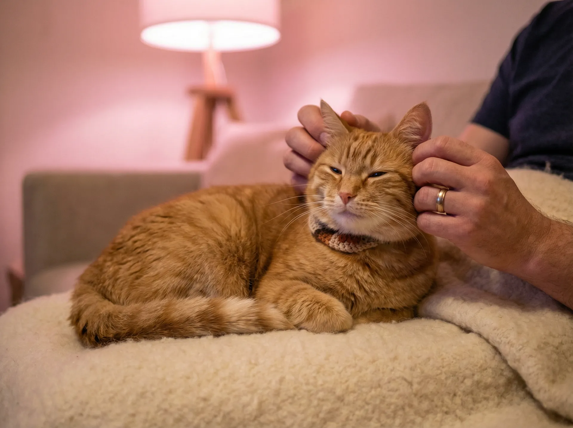 猫咪被温柔抚摸的幸福时刻 - 麻豆入口
